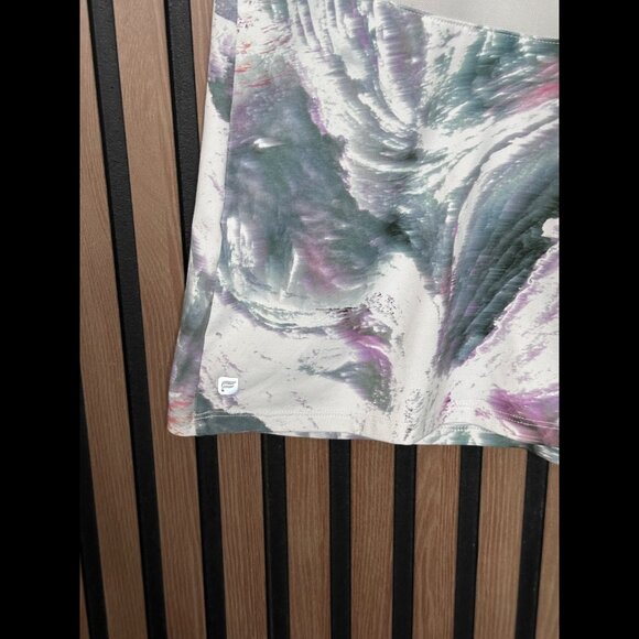 Fabletics Tank Top Small Womens Tie Dye Abstract Daphne Performance Athletic - Picture 5 of 7